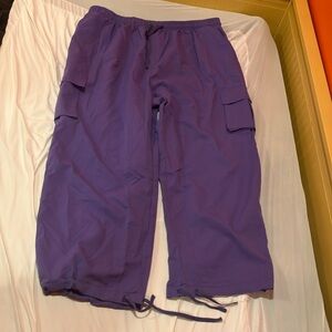 Purple Cargo Pants, like scrubs